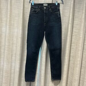 Agolde Nico dark wash jeans 26